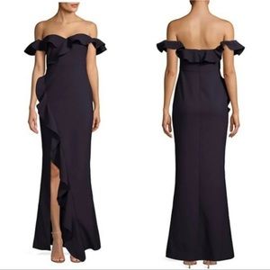 NWT Likely Miller Navy Blue Gown size 0